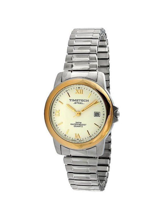 steel 3602m men's two-tone expansion watch