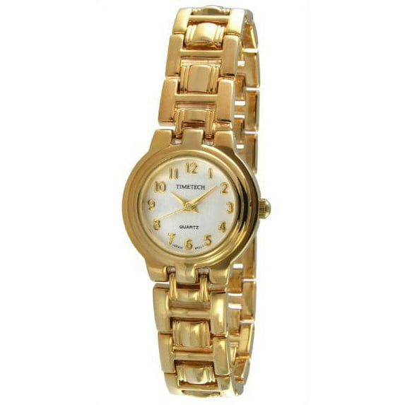 timetech women's 2679l gold-tone bracelet watch