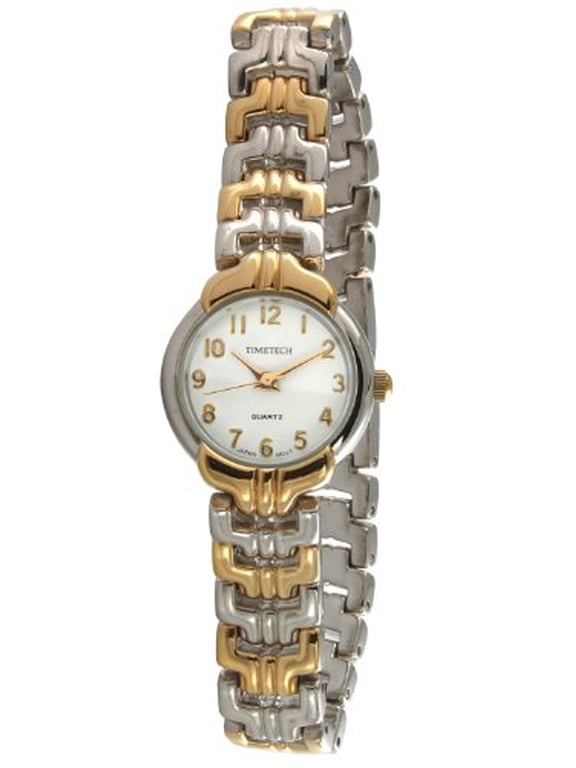 Women's Two-Tone Wishbone Link Watch