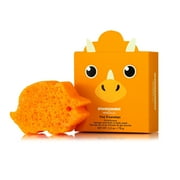 SPONGELL  Spongesaurus, Kids Cleansing Sponge with Built-In Body Wash, Trina Triceratops