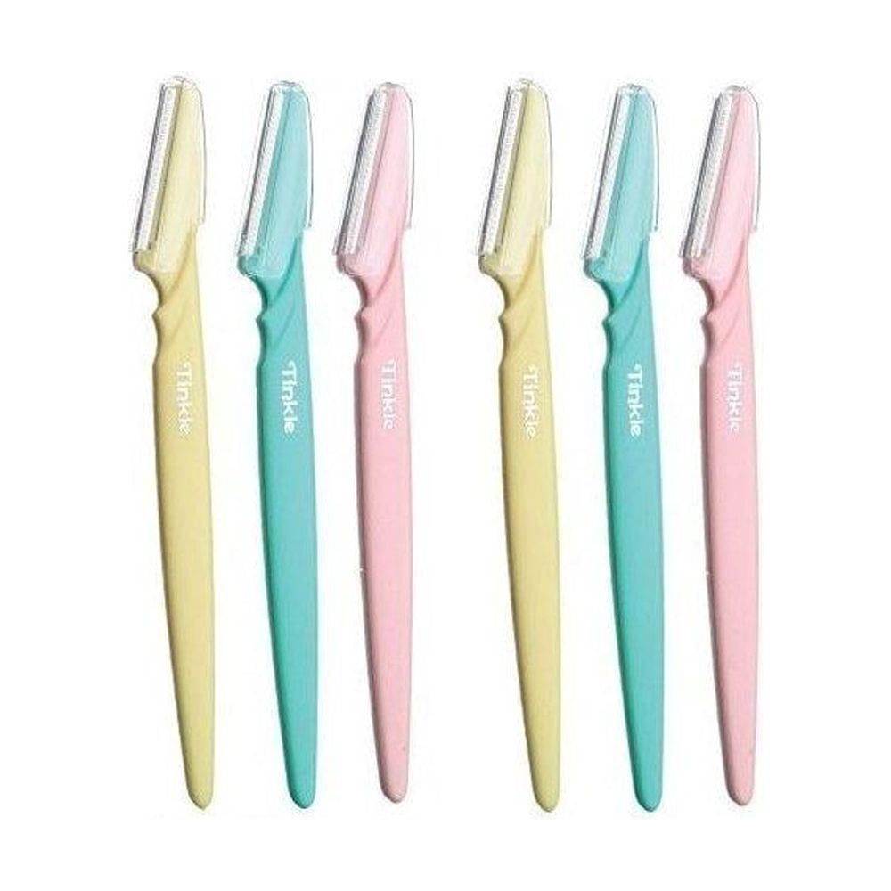Twinkle Razor Dermaplaning Tinkle Dermaplaning Tool 12ct, Dermaplane Razor for Women, Safe and ...