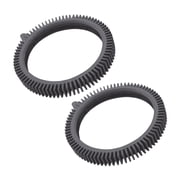 tire, front, the pool cleaner, w/hump, gunite, black, qty 2