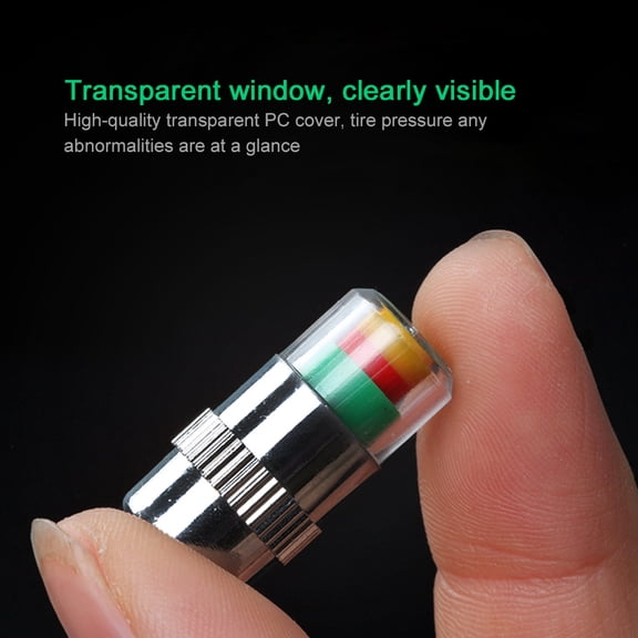 tire pressure tire gage alert sensor,4pcs Car Auto Alert Indicator Valve Caps Tire Alert Car Auto Tire Carrfan Alert Eryue 4pcs Leeofty