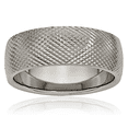 thumbnail image 1 of titanium 8mm wedding band ring, 1 of 9
