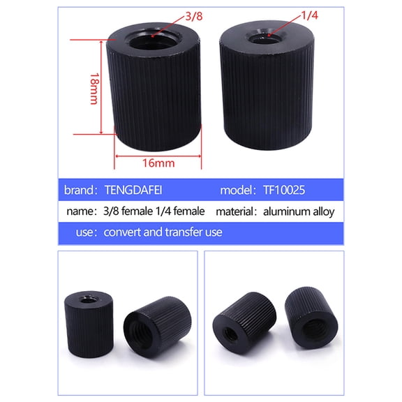 1Pc Camera Screw 1/4 to M4 M5 M6 M8 M10 3/8 Conversion Screw Tripod Ballhead Connector Adapter Mount for Camera Accessories