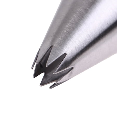 @#titlePre001 9pcs Pastry Icing Piping Nozzles Stainless Steel Decorating Tip Cake Decor @#titleSuf