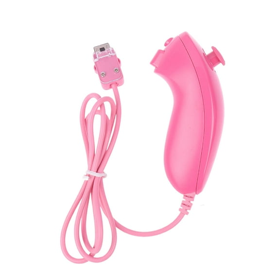 @#titlePre001 Wired Nunchuck For Wii U Joystick Game Controller Hand Curved Game Handle Controller Nunchuk For Wii Gamepad Accessories @#titleSuf