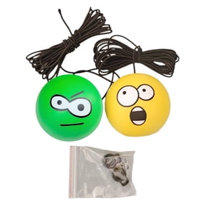 tkerinse Double Garage Parking Aids, Funny Tennis Ball Parking Assistant Kit, Tennis Garage Car Stopper Garage Tennis Ball Parking Aid with Adjustable Height Lanyard for Guided Parking E6T5