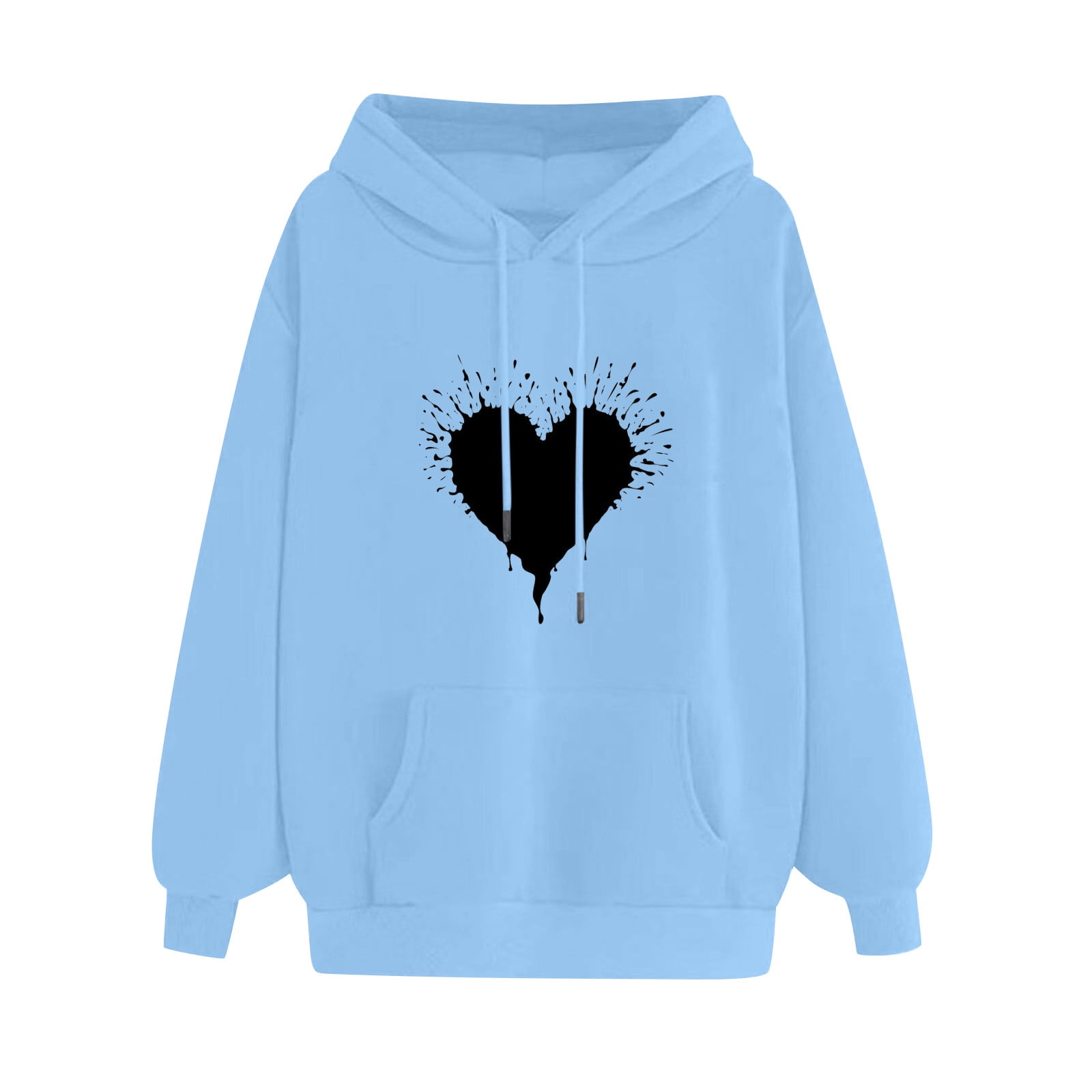 Motocross Sister Heart Ladies' Pullover Hooded Sweatshirt