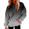 thumbnail image 1 of tklpehg Womens Oversized Sweatshirts Long Sleeve Hoodies Pullover Fall Winter Gradient Color Hooded Sweatshirts With Pockets Y2k Clothes #A-Gray XXL, 1 of 4