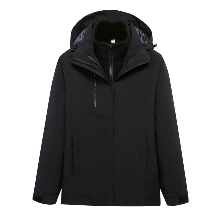 Loose Casual Large Size Hat Detachable Denim Trench Coat Loose Casual Large Size Hat Detachable Denim Trench Coat