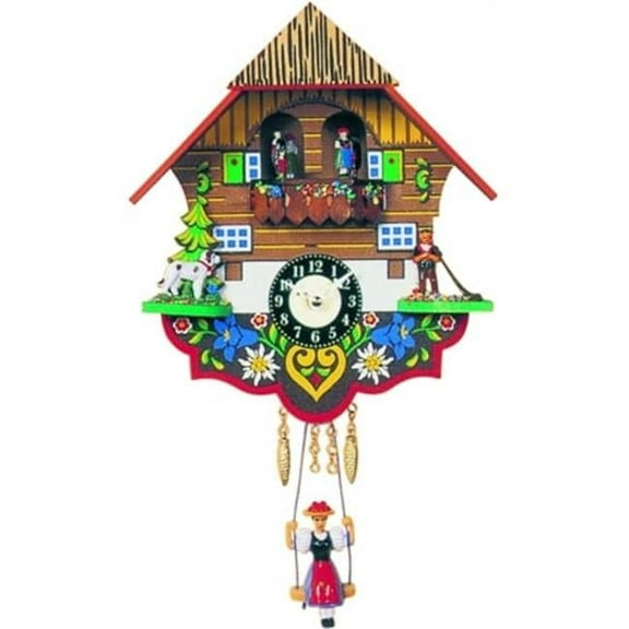 tler Battery-operated Clock - Mini Size with Music-Chimes