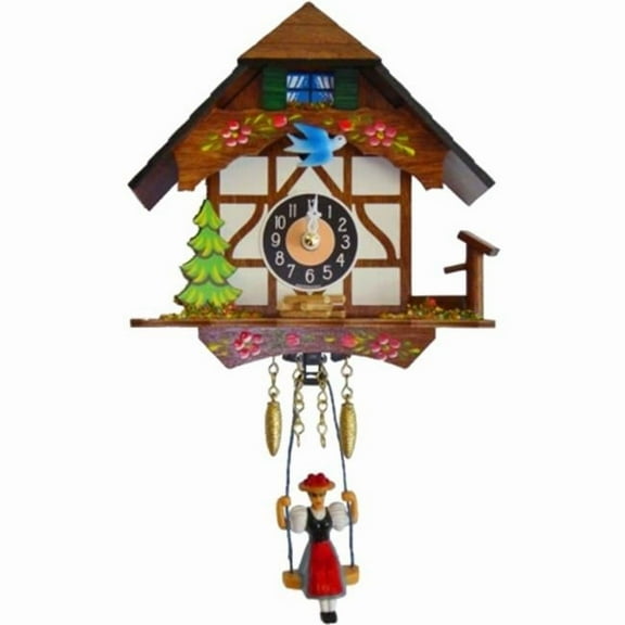 tler Battery-operated Clock - Mini Size with Music-Chimes