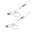 thumbnail image 1 of Lightning to 3.5mm Headphone Jack Adapter(2Pack)for Apple MFi Aux Audio Charger Cable Connector earbud cord Converter for iPhone 14 pro max Dongle for iPad Car DAC Auxiliary Earphone Wired Accessorie, 1 of 7