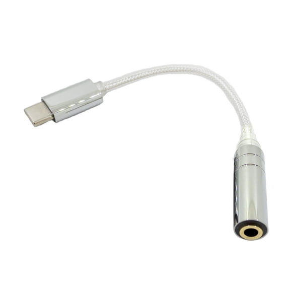 to 3.5mm/2.5mm/4.4mm Female Adapter Type C Headphone Cable USB C Headphone Adapter Accessories 13cm/5.12in