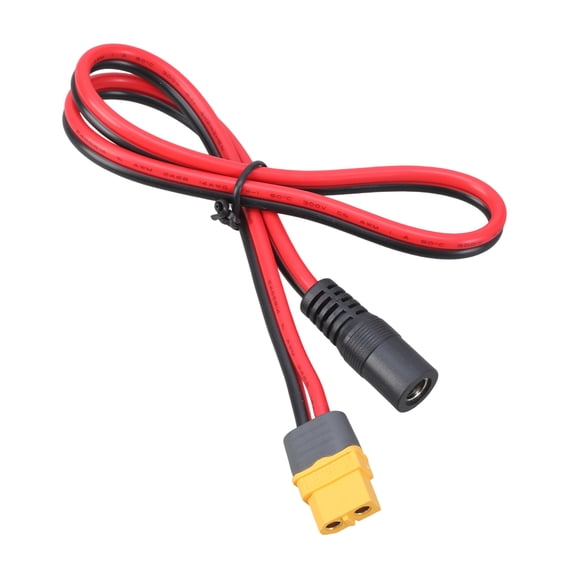 to 5.5mmx2.1mm/5.5mmx2.5mm Female Power Cable for FPV Monitors Power Soldering Solar Electronic Device