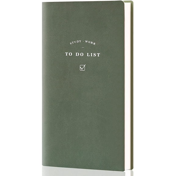 to Do List Notebook Pocket to Do List Notepad Daily Things to Do Notepad Small Check List with Lined Paper 3.8" x 7.0", Morandi Green