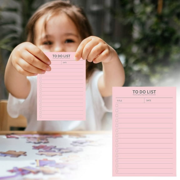 to Do List Notes Daily Checklist Notebook Undated Memo Pad Color Block to Do Note Pad Weekly Plan Notepad Agenda and Organizer Planners for College
