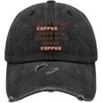 to Do List Wake Up Drink Coffee Poop Be Awesome Hat for Mens Washed