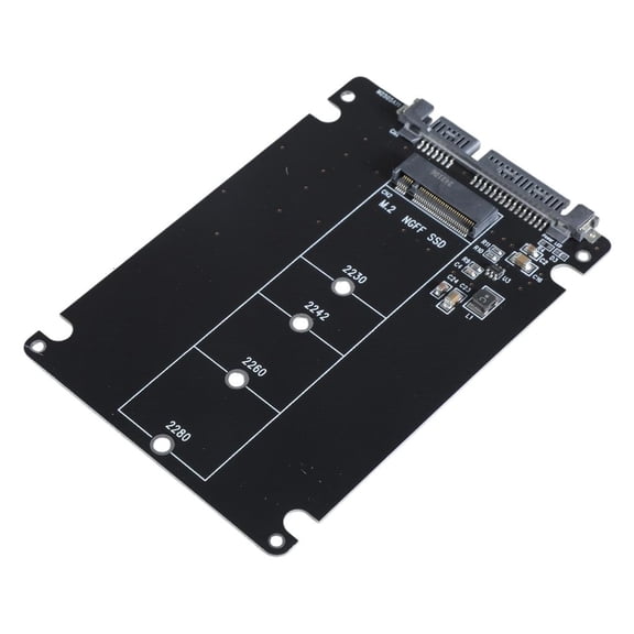 to M.2 Key B NVMe Adapter Card Supports Key B SSD Complies with SerialATA rev3.0 Specifications