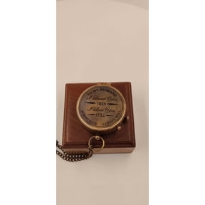 to My Husband I Loved You, Camping Compass Engraved with Gift Compass - Always Have Always Will.