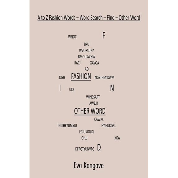 to Z Fashion Words : Word Search - Find - Other Word