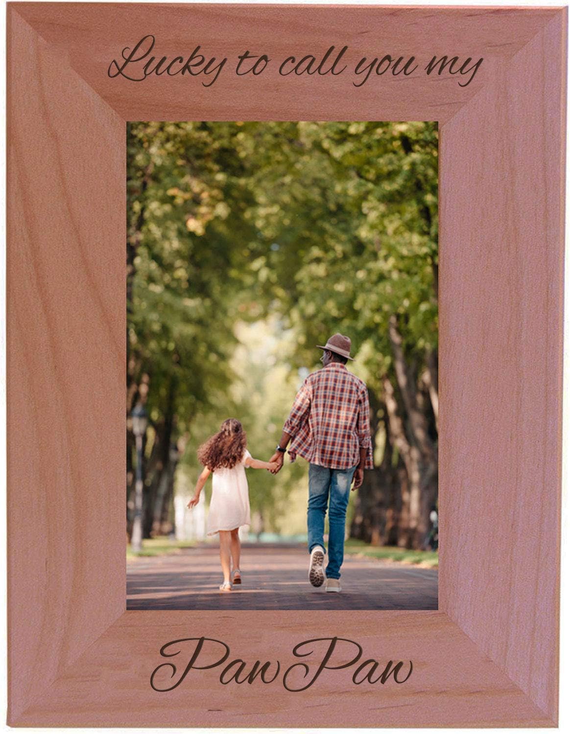 to call you my pawpaw engraved natural alder wood hanging/tabletop
