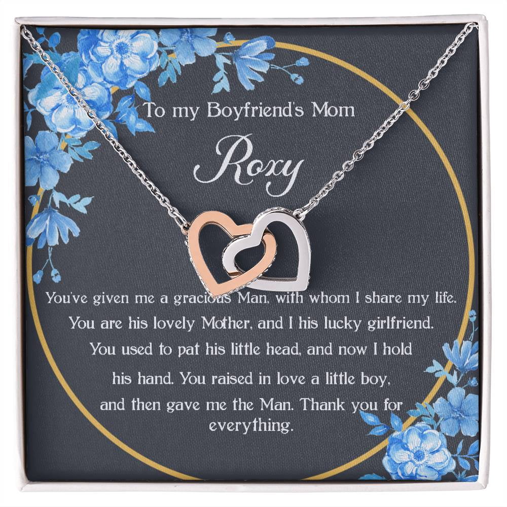 to my boyfriend 's mom - Roxy #2027233922, Interlocking Hearts Necklace ...