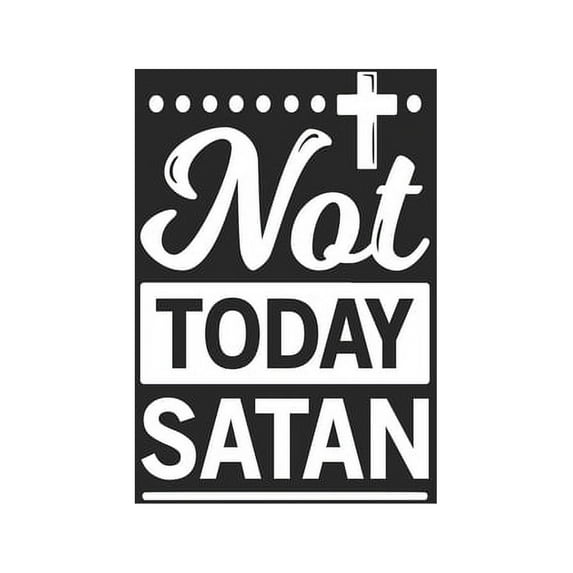 Not today Satan: Not today Satan Four in a Row Gamebook Great Gift for Christians or any other occasion. 110 Pages 6' by 9' Paperback 1670488993 9781670488992 Christians Notebooks