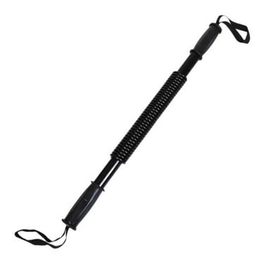 Power Twister Flex Bar - Black Upper Body Weight Machine - Black(12-44 LBS)