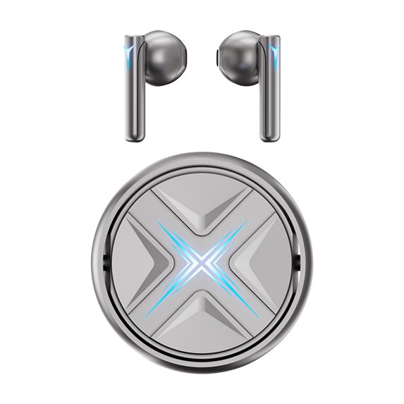 Wireless Bluetooth Earbuds, 75Hrs Playback, LED Display Charging Case, Ear Hooks, IPX7 Waterproof, Over-Ear Design for Sports, Running, Workout