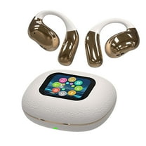 Bluetooth Headset with Microphone,Open Ear Headphones,Dual Connect Bluetooth 5.4 Headphones with Noise Cancelling & Mute,Wireless Headset with Mic for Work,Mobile,Tablets