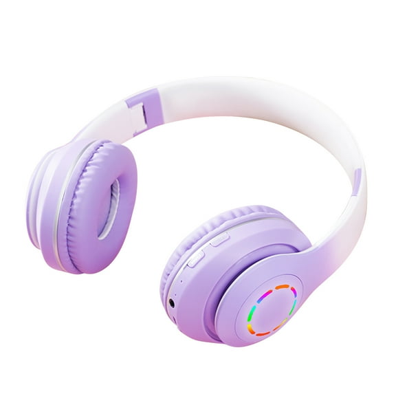 ANC Over-Ear Noise Cancelling Wireless Headphones with Charging Cable, 22 Hr Battery, Microphone, Works with iPhone Android and Bluetooth Devices