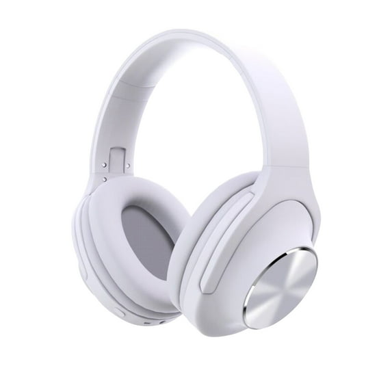Active Noise Cancelling Headphones, Wireless Over Ear Bluetooth Headphones, 3EQ Modes via Button, 60H Playtime Lightweight Folding Stereo Bass Headset with Mic, for Travel Home