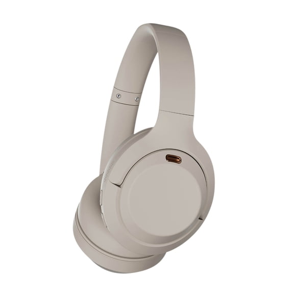 Noise Cancelling Headphones: Wireless Over Ear Bluetooth Headphones with 130H Playtime - Hi-Res Sound Custom EQ via App Deep Bass Comfort Fit Ear Cups for Travel Home Office