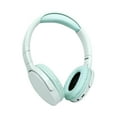thumbnail image 1 of Wireless Bluetooth Headphones for Kids with 30H Battery Life, 85dB Safe Volume Limit, Built-in Microphone - Kids On-Ear Earphones for iPhone, iPad, & More - Mint w/Case, 1 of 2