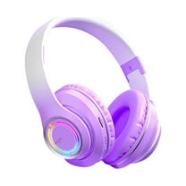Bluetooth Wireless Headphones Over Ear,BERIBES 65H Playtime and 6 EQ Music Modes with Microphone, HiFi Stereo Foldable Lightweight Headset, Deep Bass for Home Office Cellphone PC Etc.