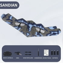 Drone for Kids Adults with 1080P HD Adjustable Camera, Fold-able RC Quadcopter for Beginners with 30 Mins Flight, Gravity Sensor, Voice Control, Trajectory Flight, Storage Case