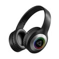 thumbnail image 1 of Hybrid Active Noise Cancelling Headphones, Wireless Over Ear Bluetooth Headphones, 60H Playtime, Hi-Res Audio, Deep Bass, Memory Foam Ear Cups, for Travel, Home Office, 1 of 9