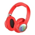 thumbnail image 1 of Wireless Bluetooth Over Ear Headphones Up to 28H Battery Life Headset with Microphone Gym Overhead Headphones Compatible with iOS & Android Mobile Phones, Computers, Laptop, 1 of 3