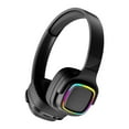 thumbnail image 1 of Wireless On-Ear Bluetooth Headphones, Up to 34 Hrs Battery, Foldable Lightweight Design, Convenient for Travel with Backup 3.5mm AUX Cable, Microphone for iPhone Android, 1 of 7