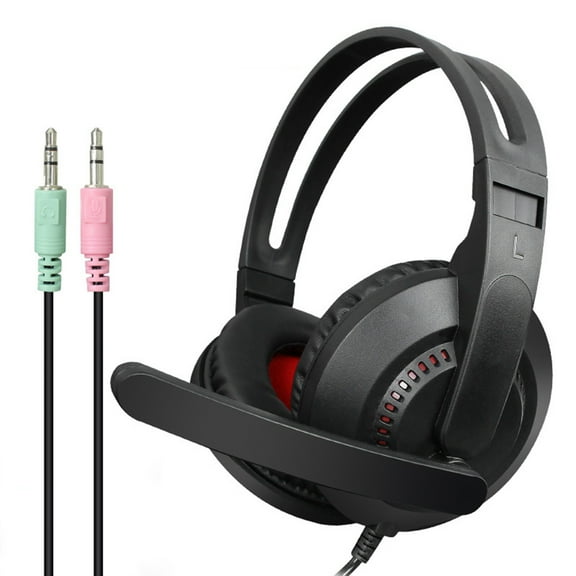 Foldable Wired Headphones for Kids - Comfortably Designed to fit On-Ear - Works with Toniebox and All 3.5mm Devices, Black,Silver