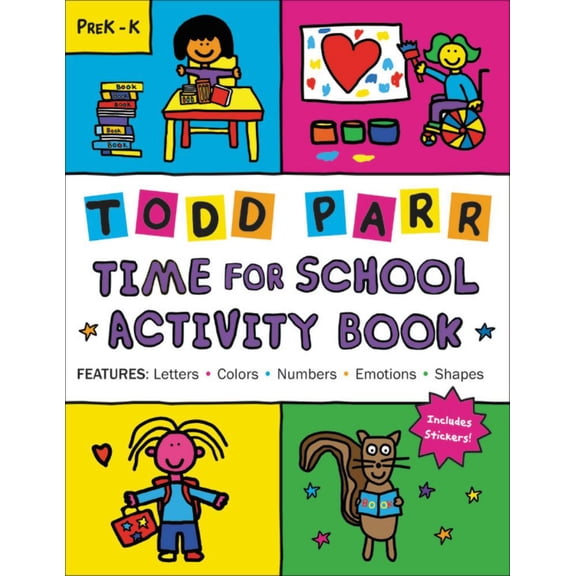 todd Parr: Time for School Activity Book (Paperback)