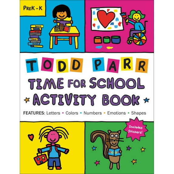 todd Parr: Time for School Activity Book (Paperback)