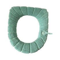 toilet Seat Cover Bathroom Soft, Thick, Warm, Stretchable, Washable Cloth toilet Seat Cover Pad