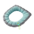 thumbnail image 1 of toilet Seat Cover, Winter toilet Ring, Thickened Washable Set, Soft Elastic Breathable Comfort, 1 of 7