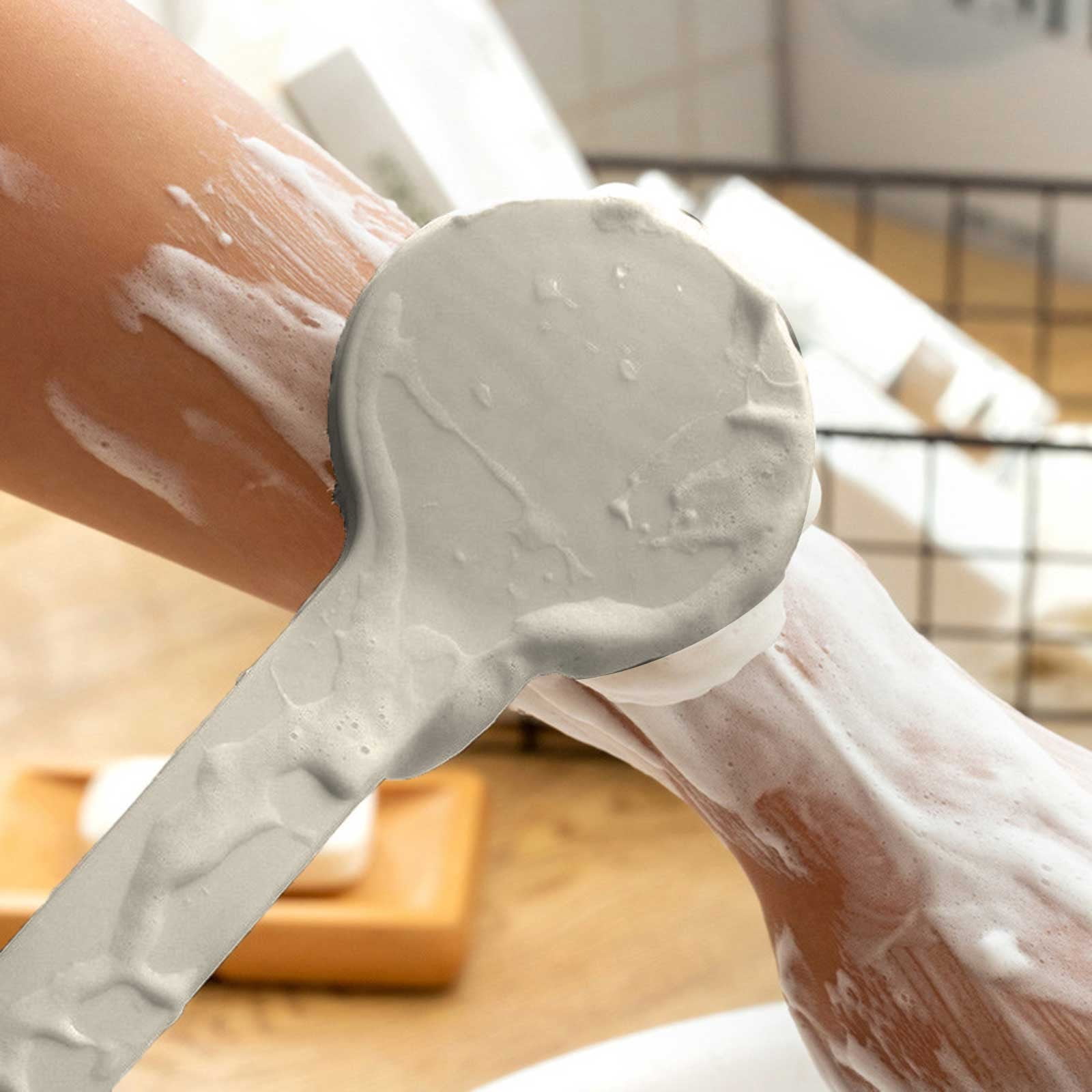 toilet kitchen detergent spray disinfect Long Handled Shower Brush Soft