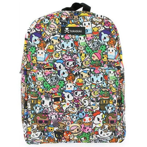 tokidoki Unisex Backpack with Multicolor Pattern