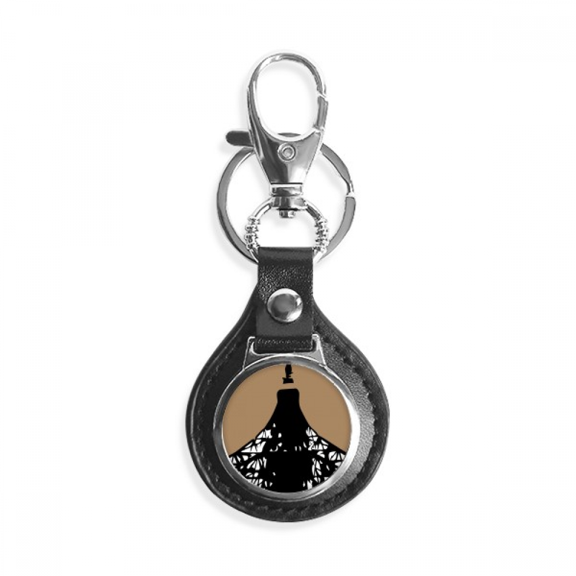 tokyo japan tokyo tower asia key link chain keyholder finder hook metal