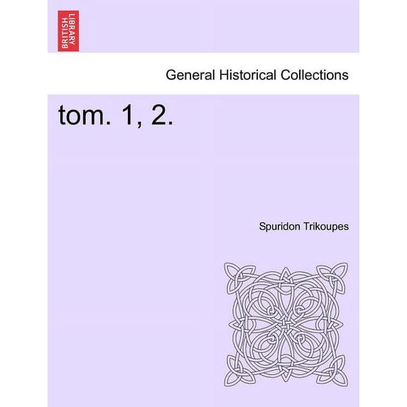 tom. 1, 2. (Paperback)